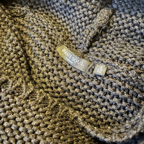 Brave Soul Cowl Neck Sweater - Picture 2 of 2